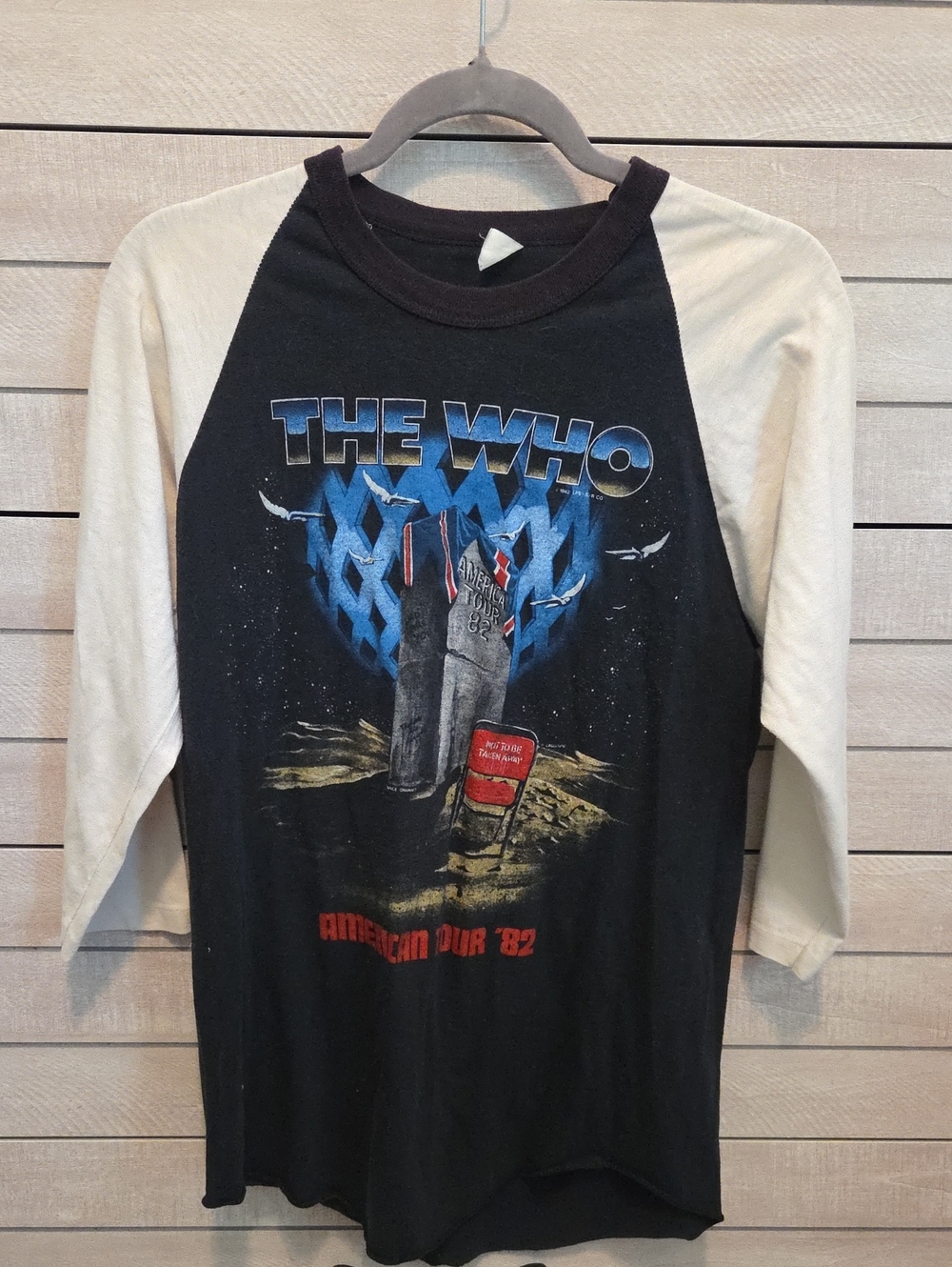 The Who Vintage 1982 American Tour Mens Large